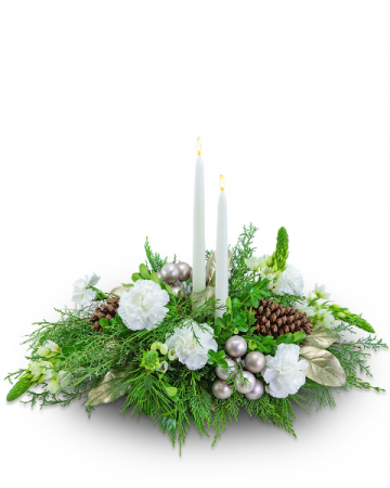 Light Up the World Centerpiece in Nevada, IA | Flower Bed