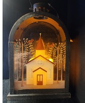 Lighted Church Lantern 