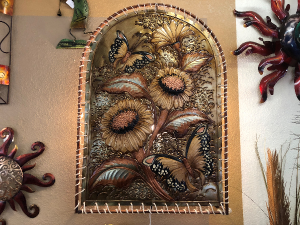 Lighted Sunflower Metal Art in Casa Grande, AZ | NATURE'S NOOK FLORIST, LLC Lighted Sunflower Metal Art in Casa Grande, AZ | NATURE'S NOOK FLORIST, LLC
