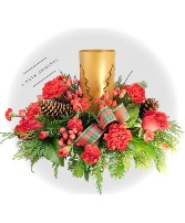 Lighting the tree centerpiece A Ruth Original