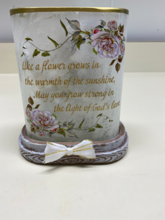 “Like a flower” lamp Lighted
