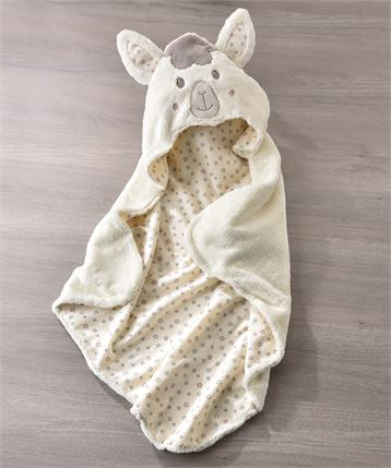 LiL' Lama Hooded Bath towel Baby