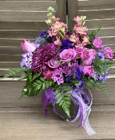 Lilac Dreams Vase Fresh cut flowers