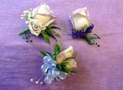 Lilac you a lot Boutonniere Prom