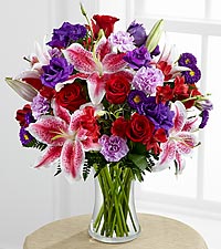 LILIES AND PURPLE Mothers Day