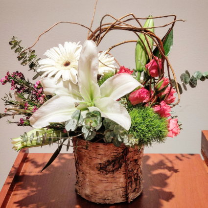Lilies & Birch