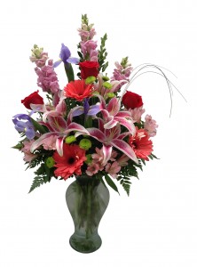 Lilies of Love Vase Arrangement