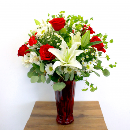 LILIES, ROSES & MORE BOUQUET
