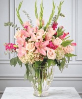 Lilies with Grace Flower Arrangement