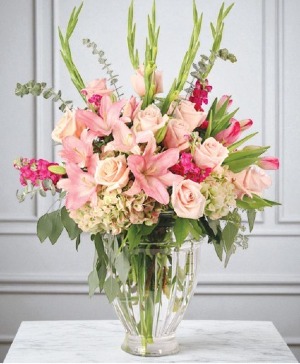 Lilies with Grace Flower Arrangement