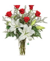 Lillies and roses 