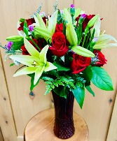 Romantic Red Floral Arrangement