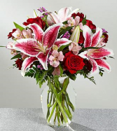 Lilly & Roses Arrangement