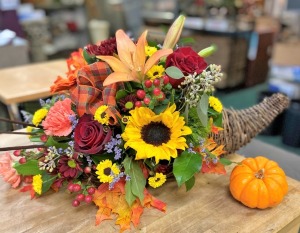 Lily and rose Cornucopia 