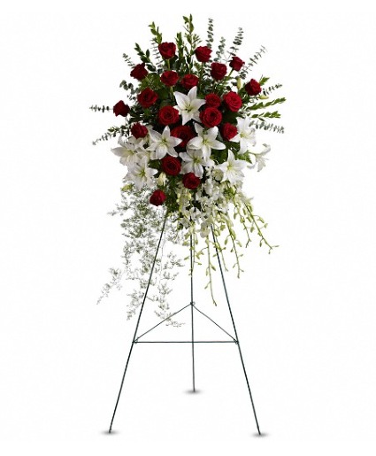 Lily and Rose Tribute Spray Spray