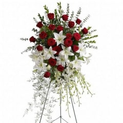 Lily and Rose Tribute Spray T226-1A