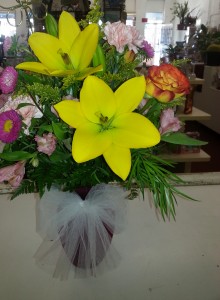 Lily Bouquet Mix lily bouquet