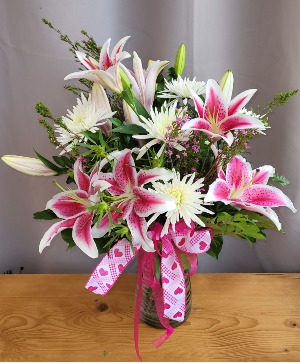 Lily Lover Vase Arrangement