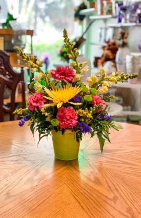 Lime Time Floral Arrangement