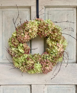 Limelight Hydrangea Wreath  