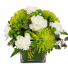 Limes & Whites  Vase 
