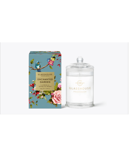 Limited Edition Glasshouse Enchanted Garden Candle 