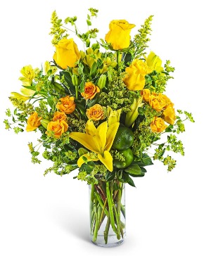 Limonata Kiss Flower Arrangement