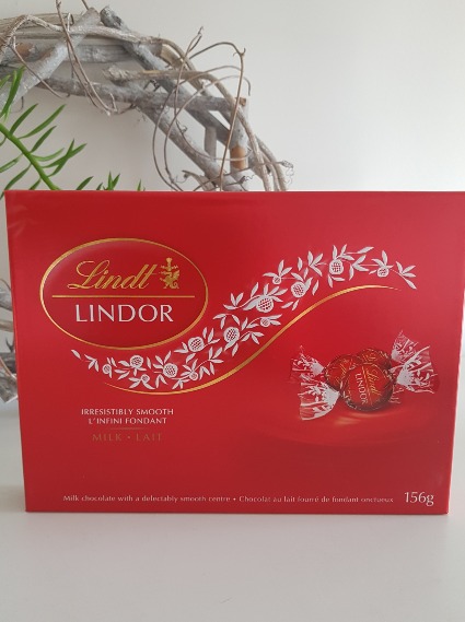 LINDOR MILK CHOCOLATE TRUFFLES Indiviually wrapped and melt in your mouth chocolate bites.