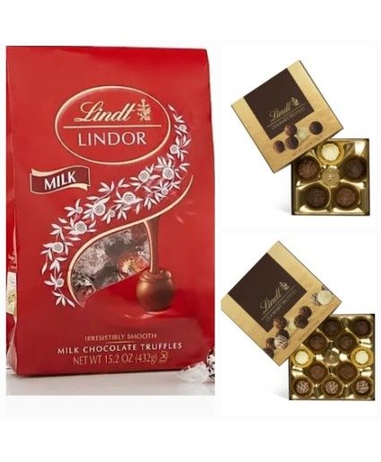 Lindt Gourmet Truffles* Boxed Chocolates 