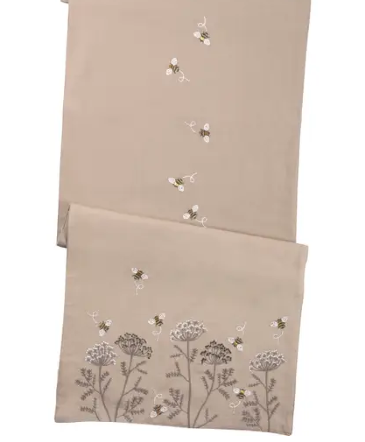 Linen Blend Table Runner  Fall Linen Table Runner in Key West, FL | Petals & Vines