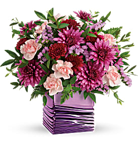 Liquid lavender Bouquet Vase