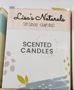 Lisa's Natural Soy Candles gift