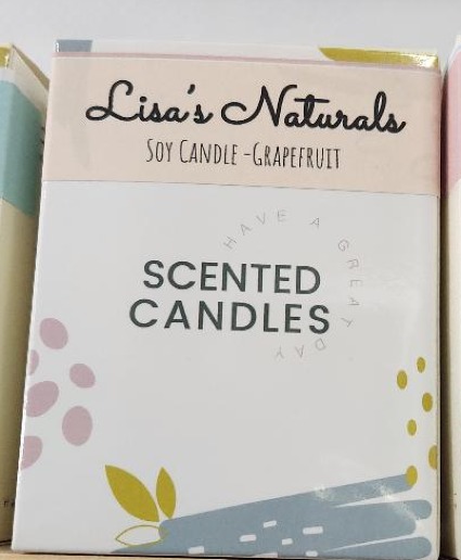 Lisa's Natural Soy Candles gift