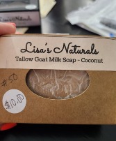 Lisa's Naturals Tallow Goat Milk Soap gifts