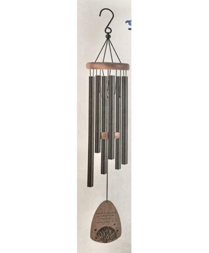 Listen to the Wind and Think of Me 4x3x32 Wind Chimes 
