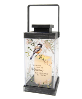 Little Bird Beautiful Memories Lantern with Candle