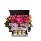 Little box of pink roses  Any Occasion