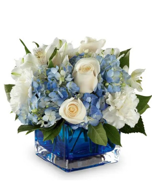 Little Boy Blue Floral Arrangement