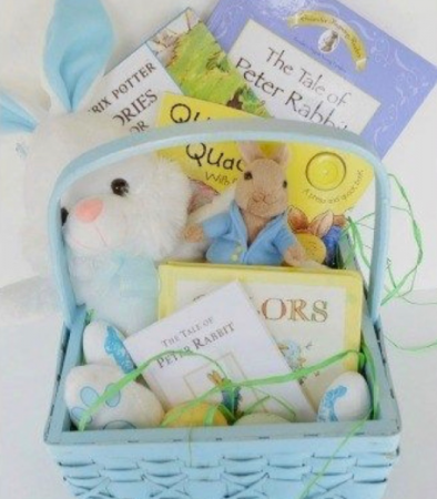 Little Bunny Basket Gift Basket