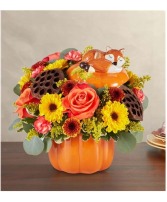 Little Foxy Pumpkin Fresh Flower