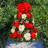 Little Merry Tree Gravesite Arrangement 