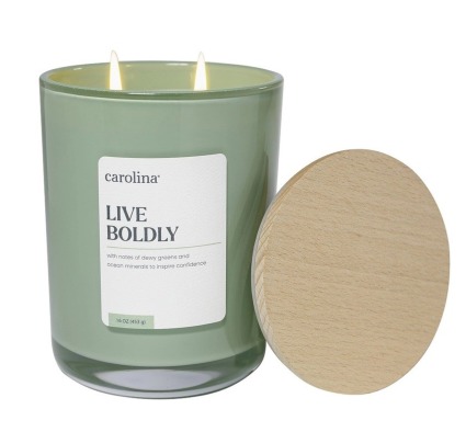 Live Boldly Candle Gift Shop