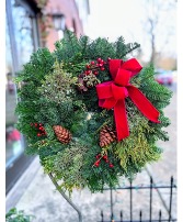 Live Holiday Wreath 
