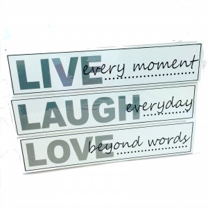 Live Love Laugh Decor