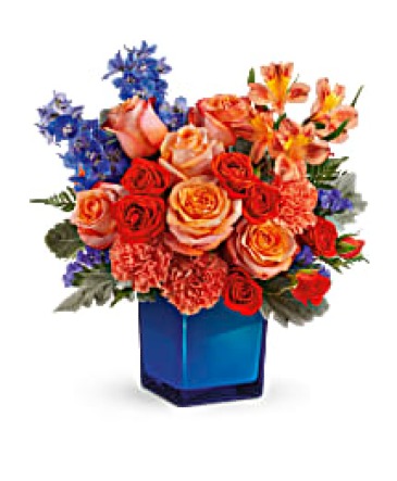 Live the Dream in Orange and Blue A Gator Favorite, desk top size in Gainesville, FL | PRANGE'S FLORIST Live the Dream in Orange and Blue A Gator Favorite, desk top size in Gainesville, FL | PRANGE'S FLORIST