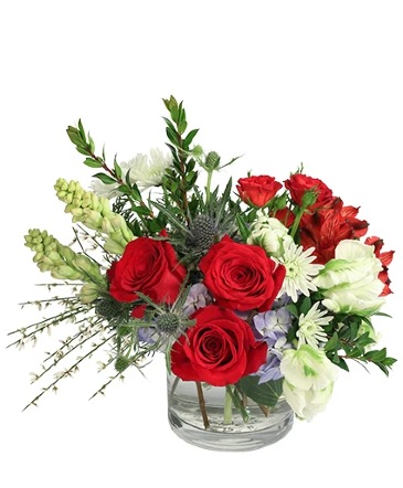 Lively Liberty Floral Arrangement in Danville, KY | Lavender Blooms Florist & Gifts