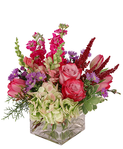 Lively Luscious Vase Arrangement In Montague Pe - Country Garden Florist