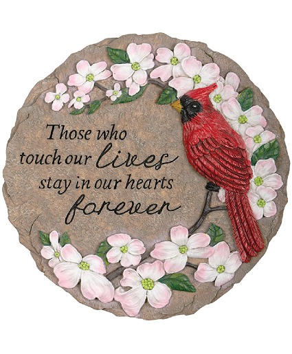 Lives Forver Garden Stone