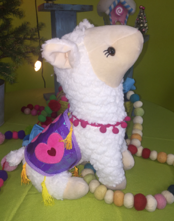 Llama plushie