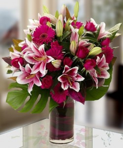 Loaded Bentley Vase Arrangement in Oakville, ON | ANN'S FLOWER BOUTIQUE-Wedding & Event Florist Loaded Bentley Vase Arrangement in Oakville, ON | ANN'S FLOWER BOUTIQUE-Wedding & Event Florist